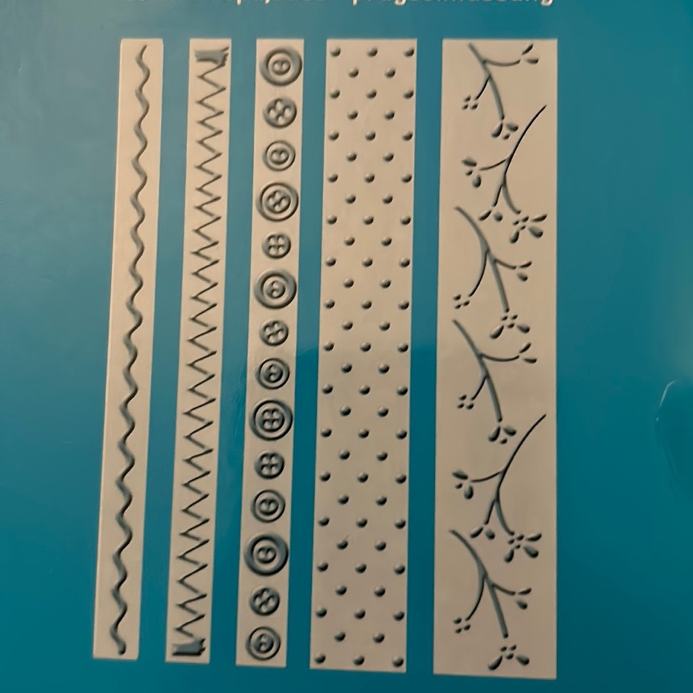 Cuttlebug embossing boarders